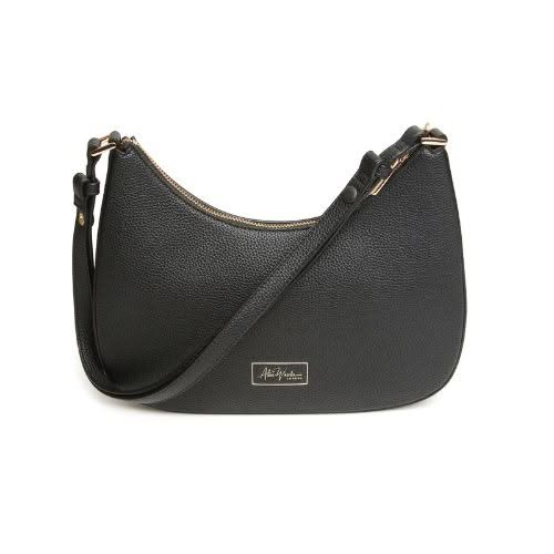 Alice Wheeler Black Ascot Cross Body Bag - Image 4