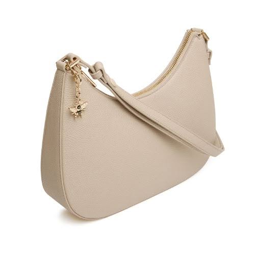 Alice Wheeler Stone Ascot Cross Body Bag - Jaro Design Studio - 5 Alice Wheeler Stone Ascot Cross Body Bag - Image 5