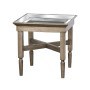 Astor Side Table with Mirror Detailing - ES