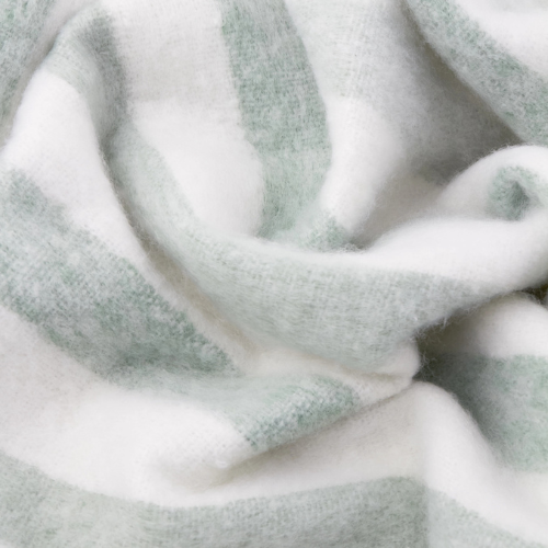 Beechwood Woven Stripe Throw Moorland Green - Jaro Design Studio - 4 Beechwood Woven Stripe Throw Moorland Green - Image 4