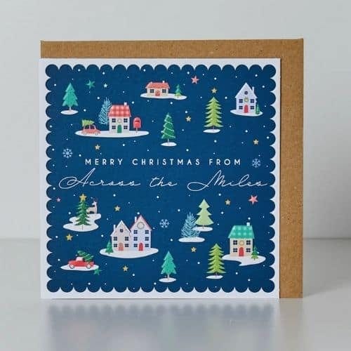Jaro Design Studio and Wedding Wish List - Jaro Design Studio - 17 Belly Button Across The Miles At Christmas Card