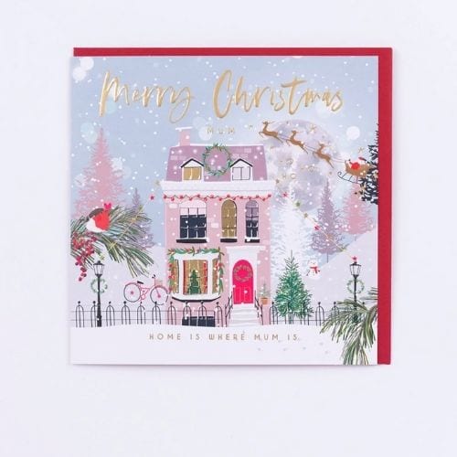 Jaro Design Studio and Wedding Wish List - Jaro Design Studio - 9 Belly Button Home Is Where Mum Is Christmas Card