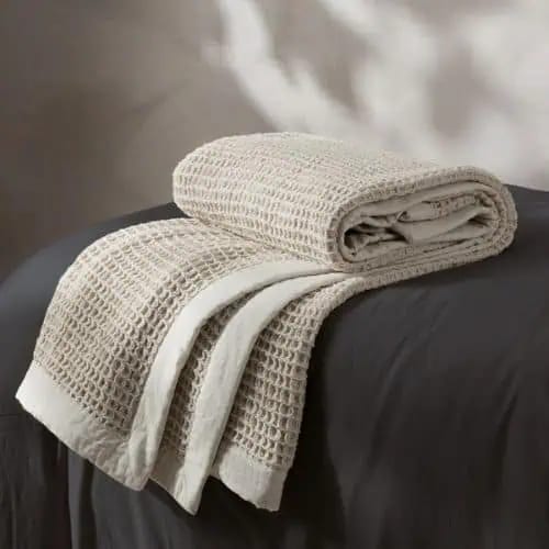 Yard, Canopy Oversized Throw - Stone / Natural