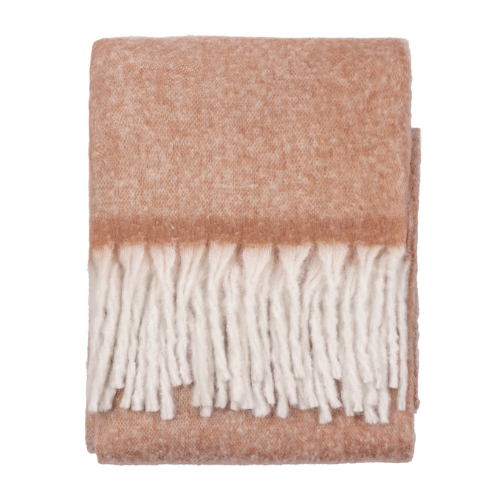 Cozy Woven Tasselled Throw Rust - Jaro Design Studio - 1 Cozy Woven Tasselled Throw Rust