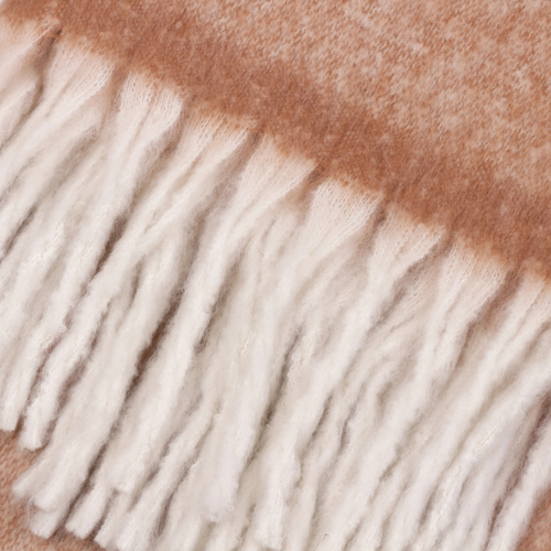 Cozy Woven Tasselled Throw Rust - Jaro Design Studio - 4 Cozy Woven Tasselled Throw Rust - Image 4