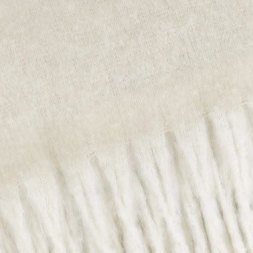Cozy Woven Tasselled Throw Ecru - Jaro Design Studio - 3 Cozy Woven Tasselled Throw Ecru - Image 3