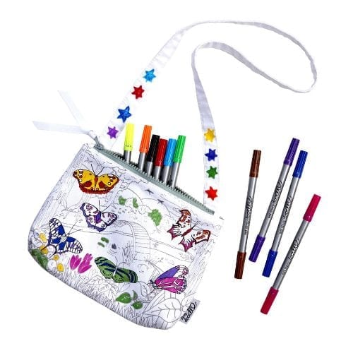 Eatsleepdoodle Crossbody Bag - Butterfly