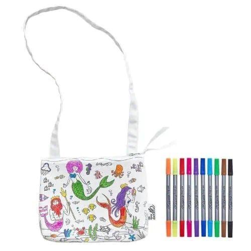 Jaro Design Studio and Wedding Wish List - Jaro Design Studio - 16 Eatsleepdoodle Crossbody Bag - Mermaid