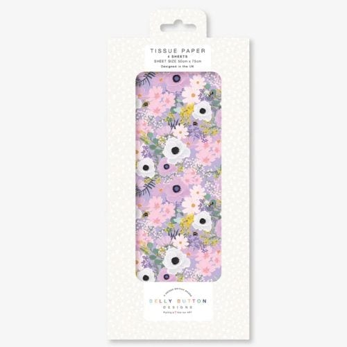 Belly Button Tissue Paper - Floral