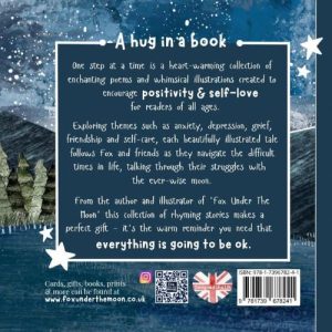 Fox Under The Moon - One Step At A Time Paperback - Jaro Design Studio - 2