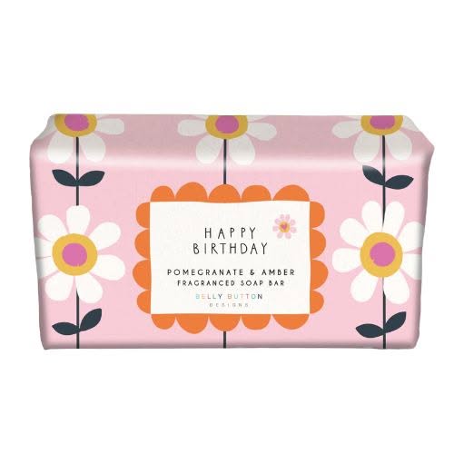 Belly Button Designs Fragranced Soap Bar - Happy Birthday - Jaro Design Studio - 1 Belly Button Designs Fragranced Soap Bar - Happy Birthday