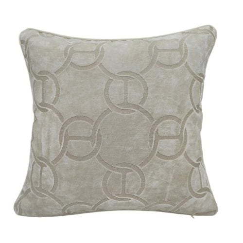 Malini Hook-Up Ivory Cushion by Paul Moneypenny