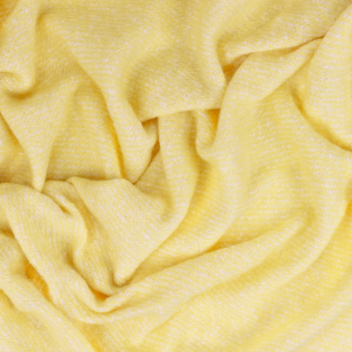 Isla Woven Tasselled Throw Butter Yellow - Jaro Design Studio - 4 Isla Woven Tasselled Throw Butter Yellow - Image 4