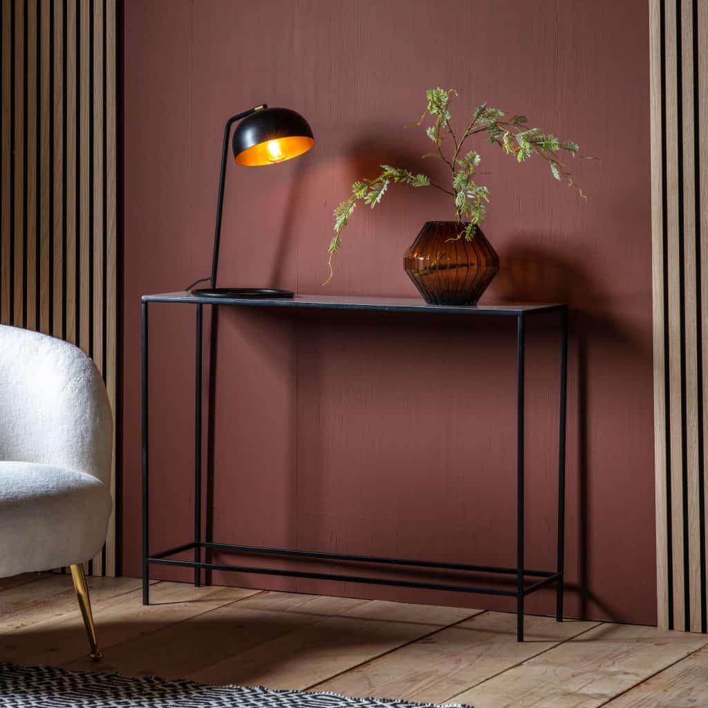 Mellieha Console Table, Dark Grey Jaro Jaro Design Studio