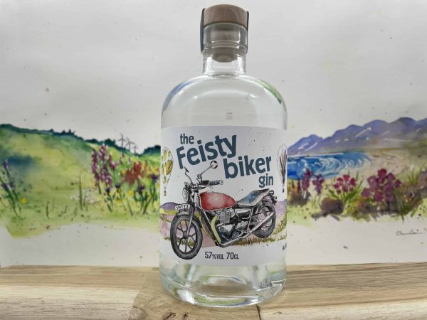 The Feisty Biker Gin - Jaro Design Studio - 1