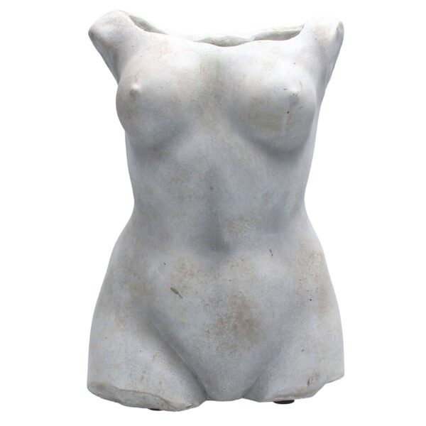 Gisela Graham, Stone Effect Ornament - Grey Female Form, 19cm - Jaro Design Studio - 1