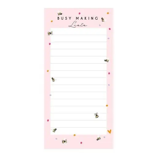 Bubble, Busy Making Lists - Magnet To-Do List - Jaro Design Studio - 1