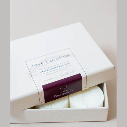 Jaro Design Studio and Wedding Wish List - Jaro Design Studio - 13 Love Scottish Wax Melts, Black Pomegranate