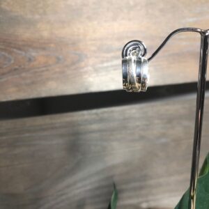 Wound Hoop Earrings, Sterling Silver By Chris Lewis - Jaro Design Studio - 2