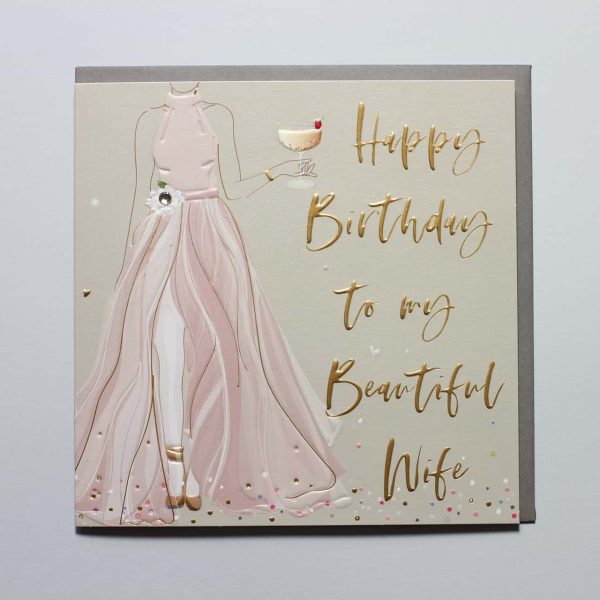 Belly Button Designs, Happy Birthday Wife - Jaro Design Studio - 1
