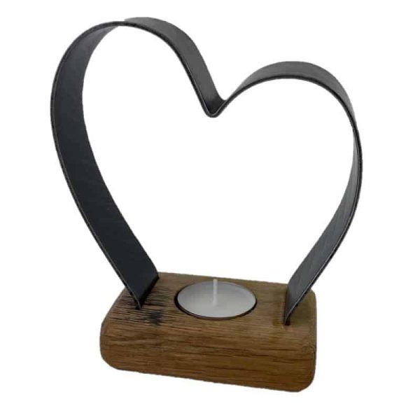 Heart Tea-Light Holder, Small - Jaro Design Studio - 1