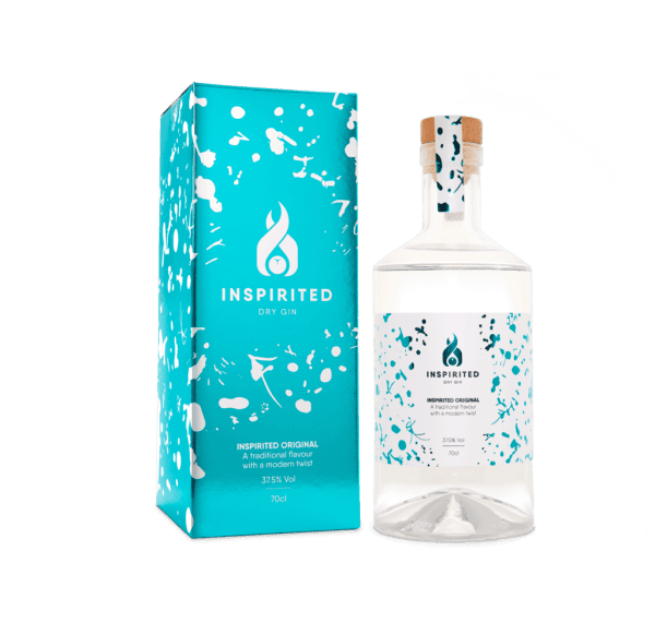 Inspirited Original Dry Gin - Jaro - Jaro Design Studio - 1