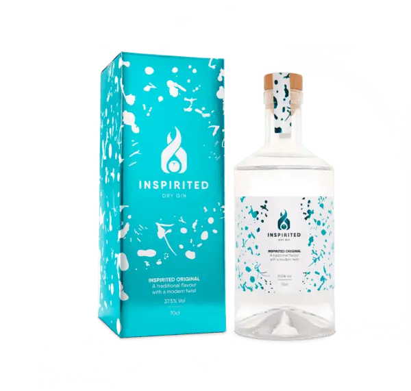 Inspirited Original Dry Gin - Jaro Design Studio - 1