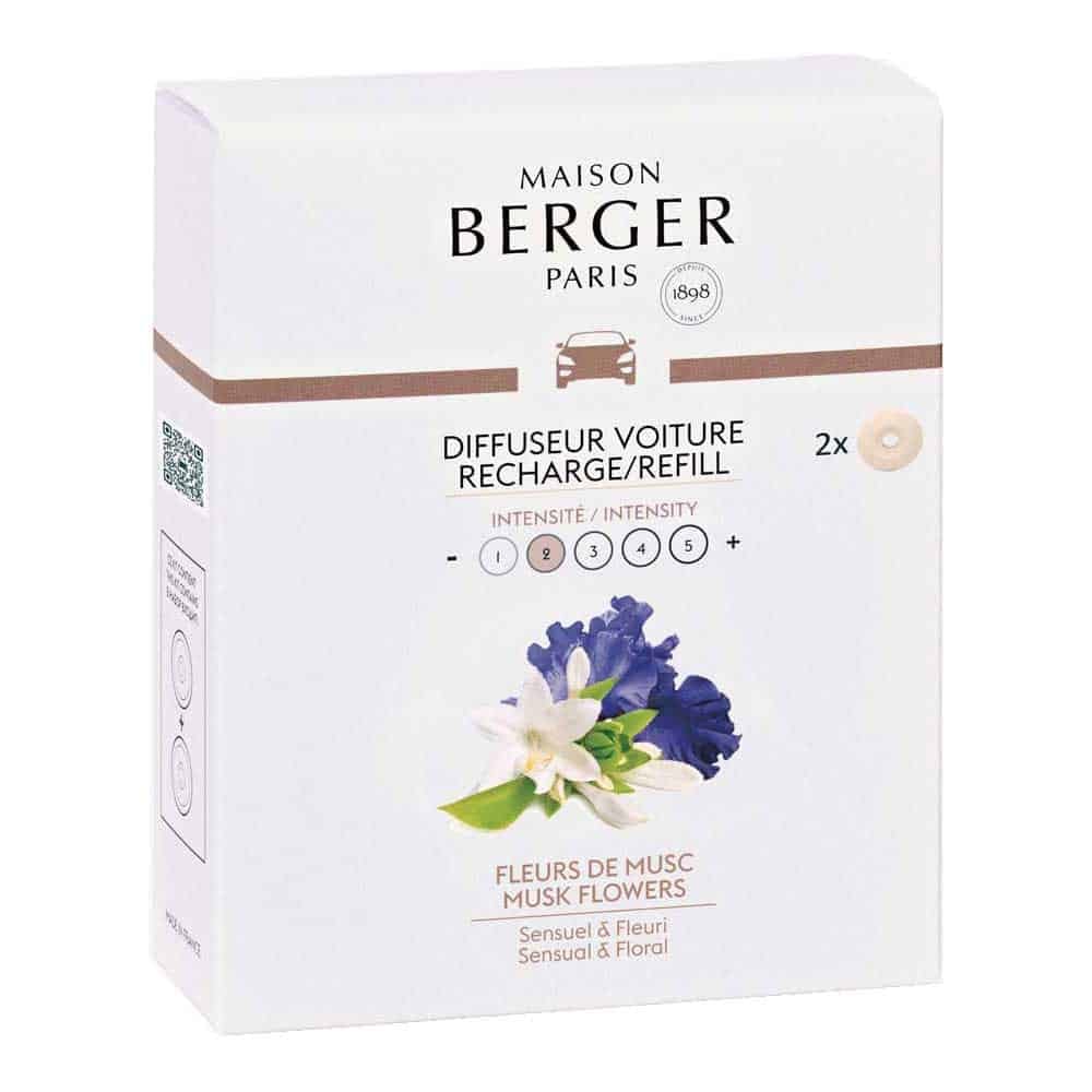 Maison Berger Musk Flowers Car Diffuser Refill