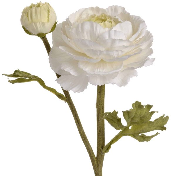 White Ranunculus Spray - Jaro - Jaro Design Studio - 1