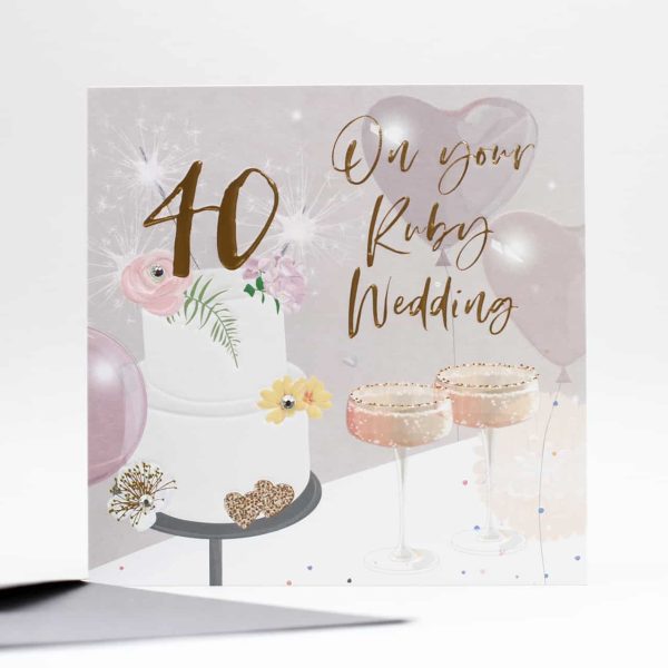 Belly Button Designs, 40th/Ruby Wedding Anniversary - Jaro Design Studio - 1