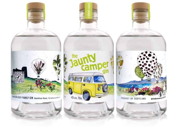 The Jaunty Camper Gin - Jaro Design Studio - 1