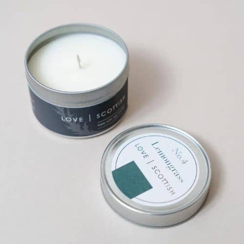 Jaro Design Studio and Wedding Wish List - Jaro Design Studio - 16 Love Scottish Tin Candle, Lemongrass