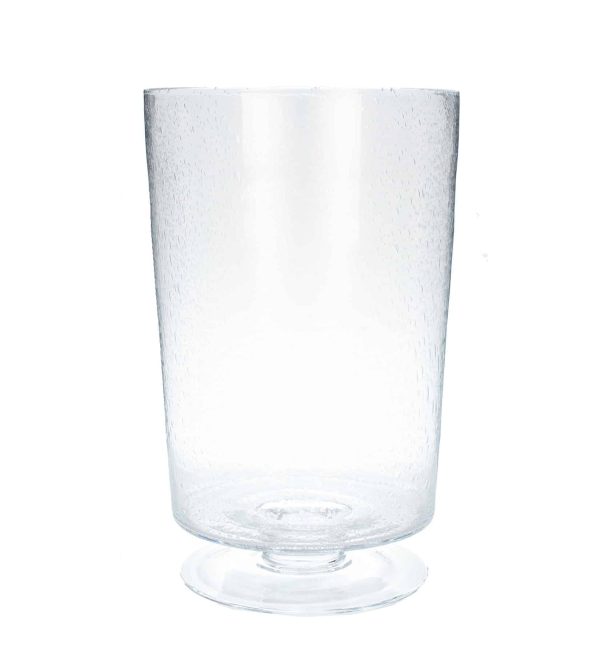 Clear Bubble Glass Leon Vase, Large - Jaro - Jaro Design Studio - 1