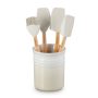 Le Creuset Craft 5 Piece Utensils Set, Meringue