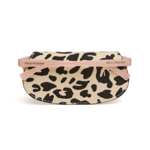 Alice Wheeler Glasses Case – Leopard Print Light - Image 3