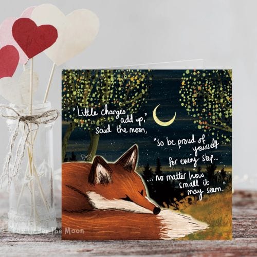 Fox Under The Moon – ‘Little Changes’ Card
