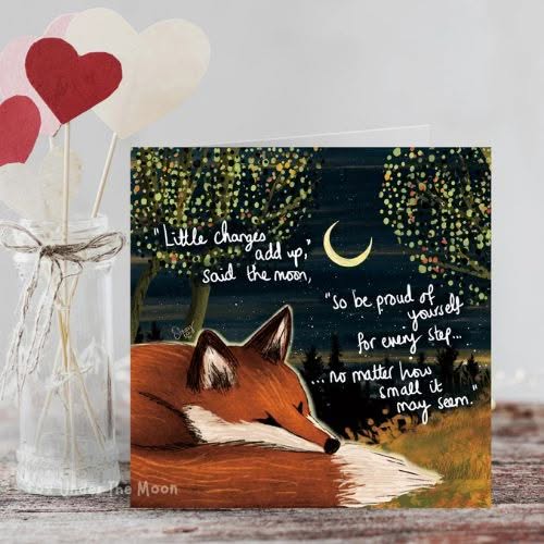 Fox Under The Moon – ‘Little Changes’ Card