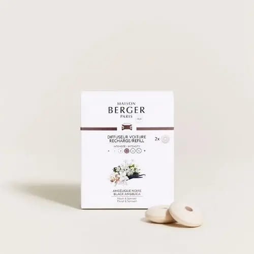 Maison Berger Black Angelica Car Diffuser Refill