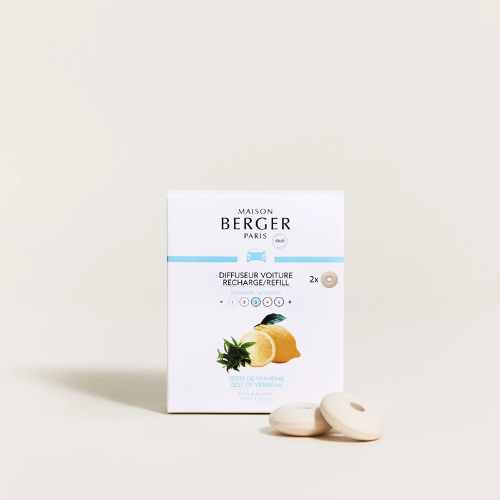 Maison Berger Zest of Verbena Car Diffuser Refills - Jaro Design Studio - 1 Maison Berger Zest of Verbena Car Diffuser Refills