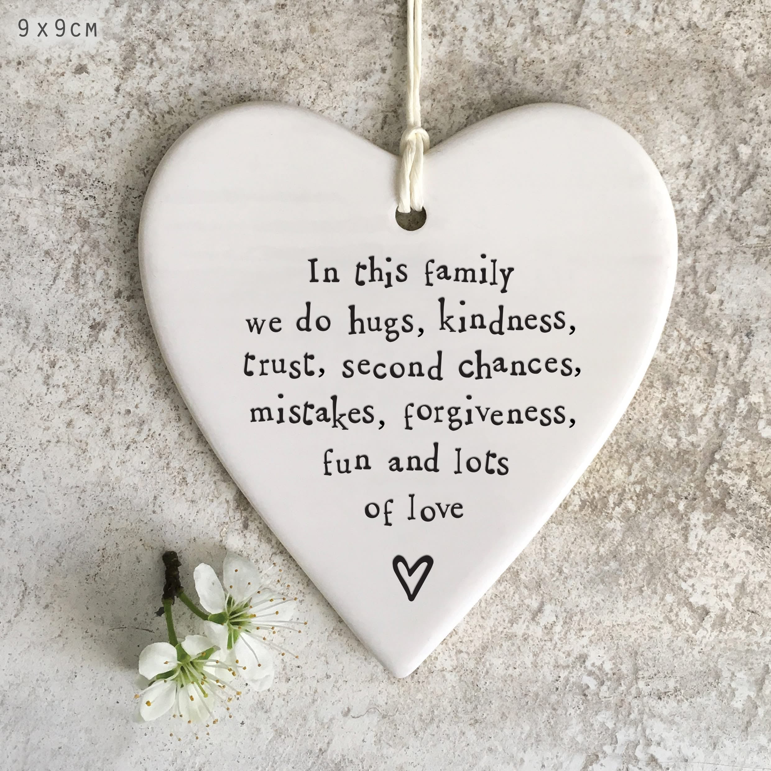 East Of India - Round Heart - In This Family