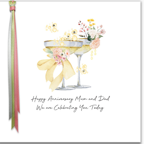 Five Dollar Shake Ribbons and Roses – Mum and Dad Anniversary