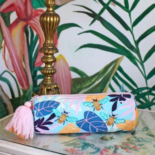 Luxe Bee Barrel Pouch By House Of Disaster