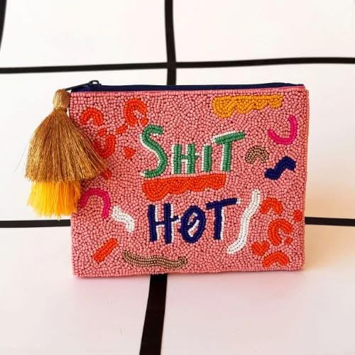 Small Talk – Shit Hot House Of Disaster Velvet Purse