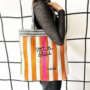 Small Talk 'Can't Be Arsed' Recycled Shopper - House Of Disaster - Jaro Design Studio - 2