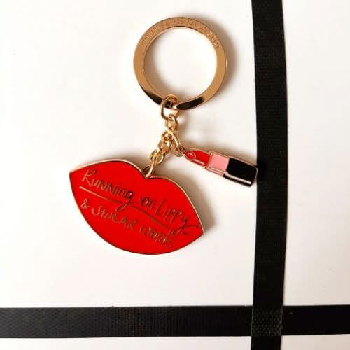 Small Talk – 'Running On Lippy and Swear Words' House Of Disaster Keyring