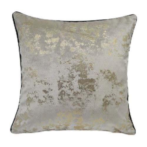 Malini Spoilt Rotten Gold Cushion by Paul Moneypenny
