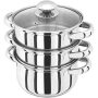 Stainless steel Steamer Cooker Pot Set  - ae