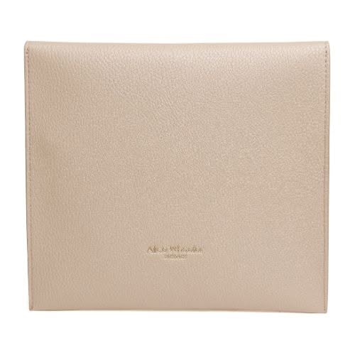 Alice Wheeler Stone Travel Mirror and Case, 7x Magnification - Jaro Design Studio - 2 Alice Wheeler Stone Travel Mirror and Case, 7x Magnification - Image 2