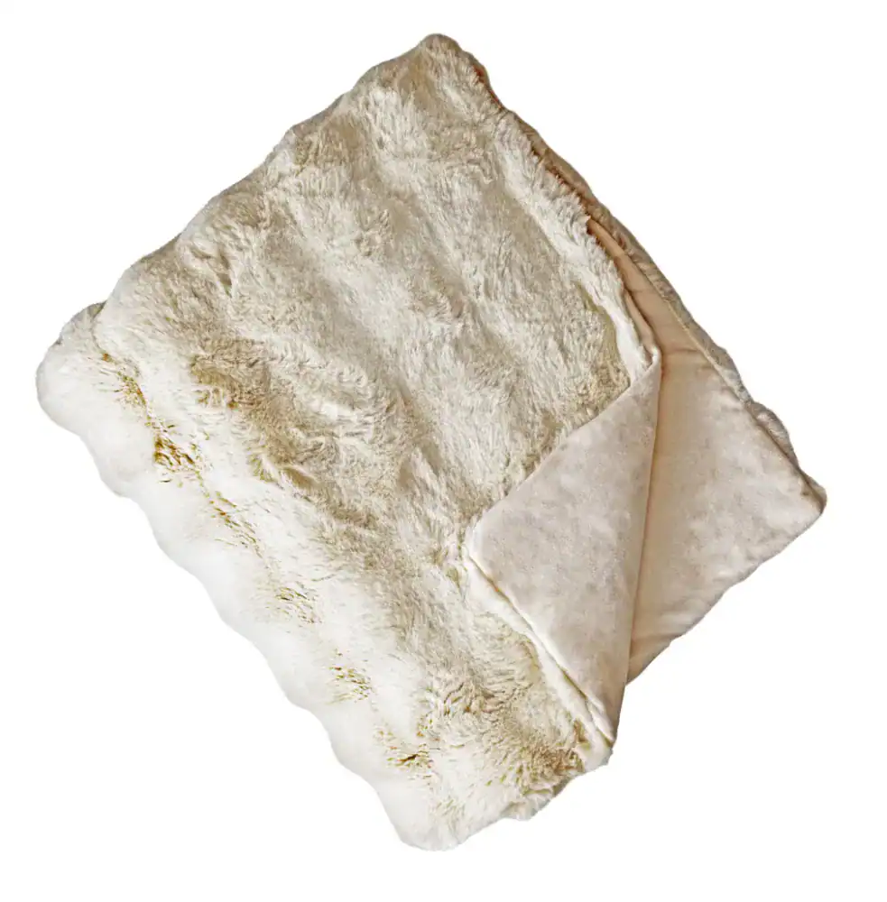 Malini Raffles Throw, Natural - Jaro Design Studio - 1 Malini Raffles Throw, Natural