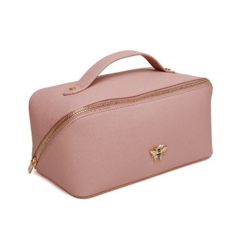 Alice Wheeler Pink Train Case